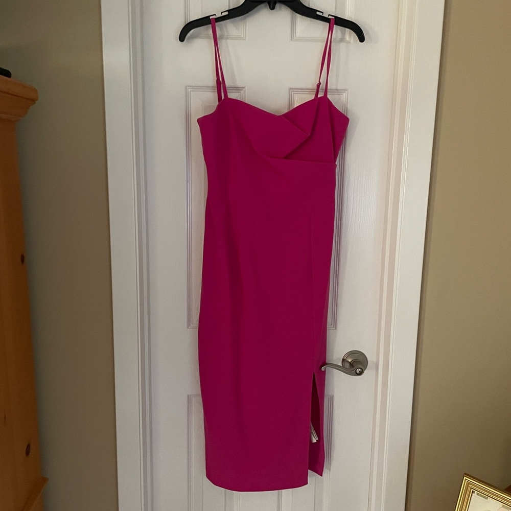 Dress The Population pink dress in size Medium